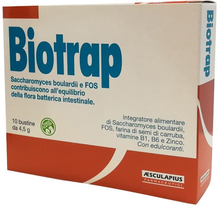 Aesculapius farmaceutici srl BIOTRAP S/G 10BUST