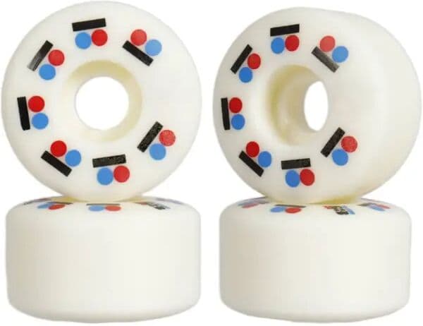 Skateboard Rollen Plan B Iconic 102A 4 Stk. (54mm - Weiß)