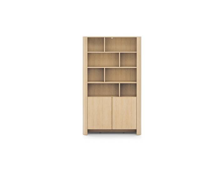 BÜCHERREGAL AVORIO 103x39x160 cm, Regal Eichefarben