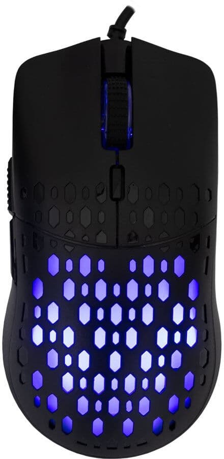 Baracuda OCTOPUS 6D / 3600 DPI Gaming Mus - Sort