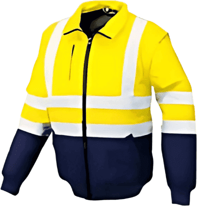 Casaco C/ Mangas Removíveis Laranja / Azul Industrial Starter 04716048 XXL