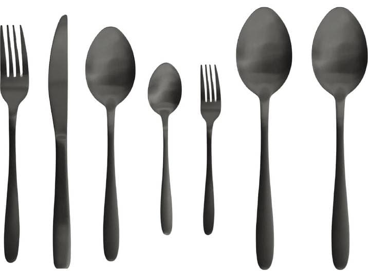 Studio Tavola Bestekset - Classic - Zwart - 42-delig / 8 personen