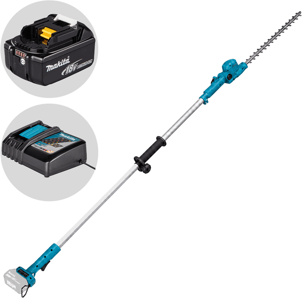 Makita DUN461WZX1 - Tagliasiepi su asta di prolunga a batteria 18V - 5Ah