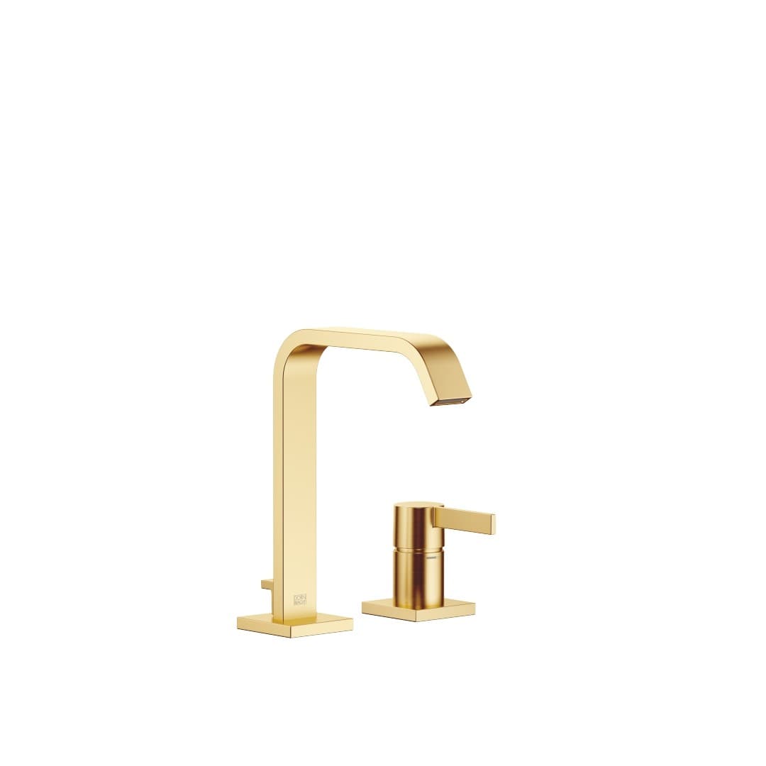 Dornbracht Waschtisch-Zweilochbatterie mit Ablaufgarnitur IMO 29217671 Gold gebürstet (PVD),29217671 29217671-37