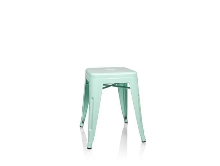 hjh OFFICE Metallhocker, stapelbarer Bistrohocker im Industrial Design