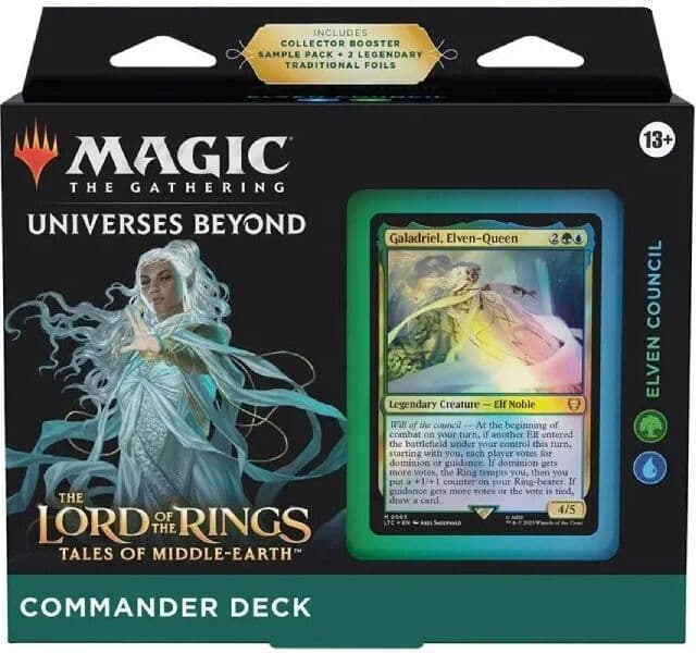 Wizards Of The Coast MTG : Lord of the Rings - Deck Commander Elven Council EN