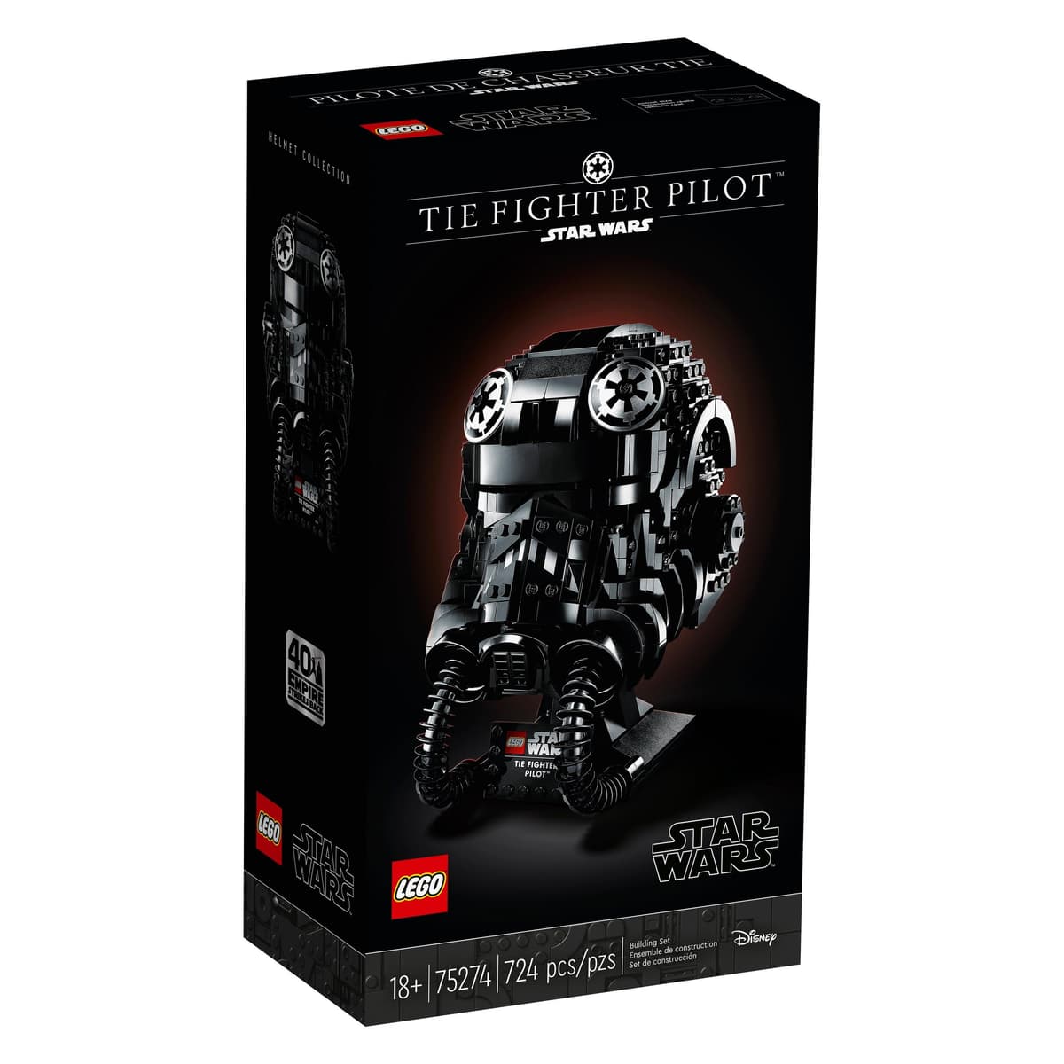 LEGO TIE Fighter Pilot Helm (75274, LEGO Star Wars) (75274)