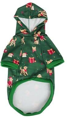 Friendly Fresh Finds New Arrival Pet Christmas Hoodie For Dogs Festive Holiday Apparel green m