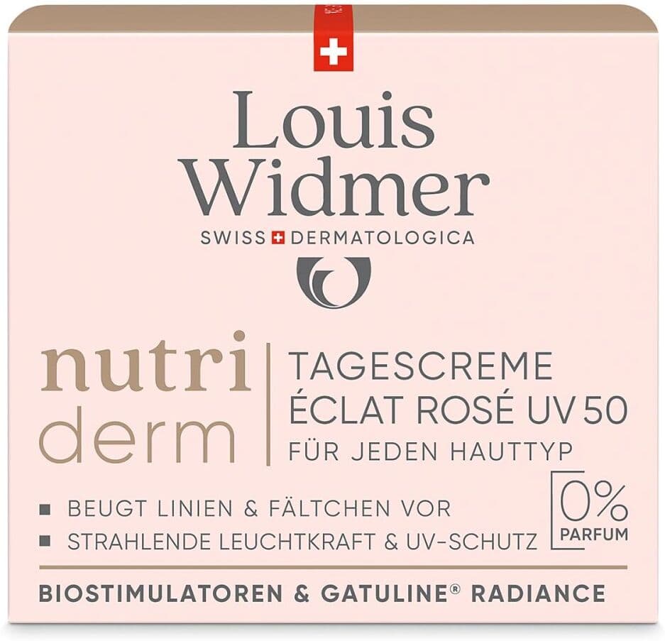 Louis Widmer nutriderm Tagescreme Èclat Rosé UV 50 o.p 50ml