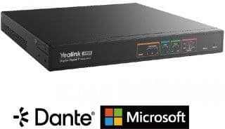 Yealink ap08 // dsp 16x16 dante 4x4 analog audio channel