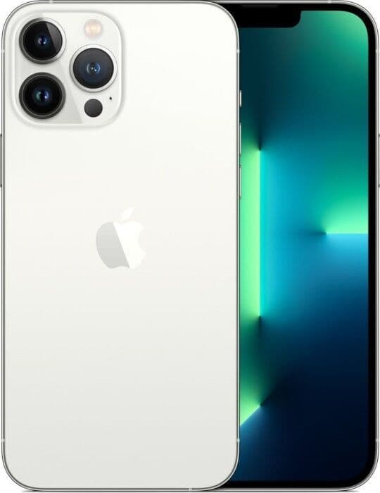 Apple iPhone 13 Pro Max   256 GB   Dual-SIM (eSIM, Nano-SIM)   srebrny - Refurbished