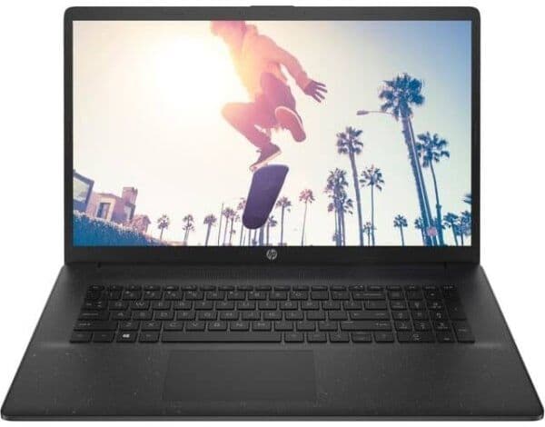 HP Essential 17,3” Bærbar Computer, Sort