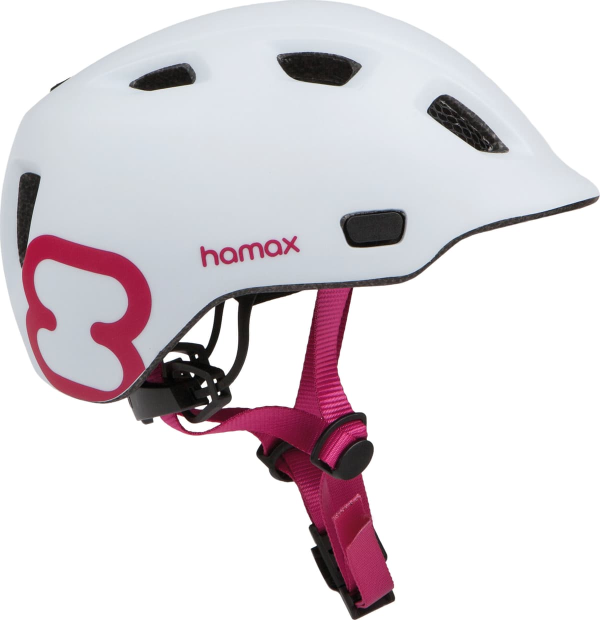 Hamax Thundercap White/Pink 52-56