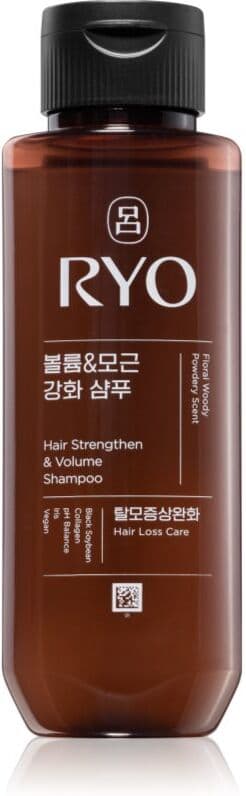 RYO Hair Strengthen & Volume Shampoo θεραπευτικό και ενισχυτικό σαμπουάν για όγκο μαλλιών 180 ml