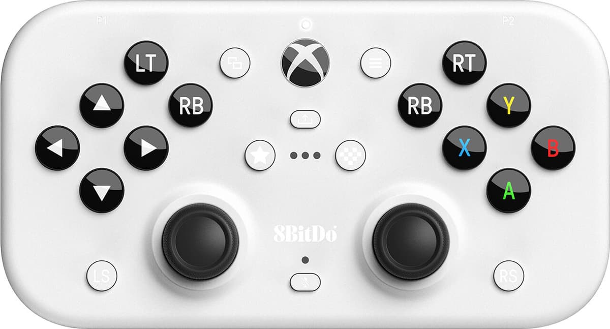 8bitdo Lite Se Trådlös Handkontroll Xbox - Vit