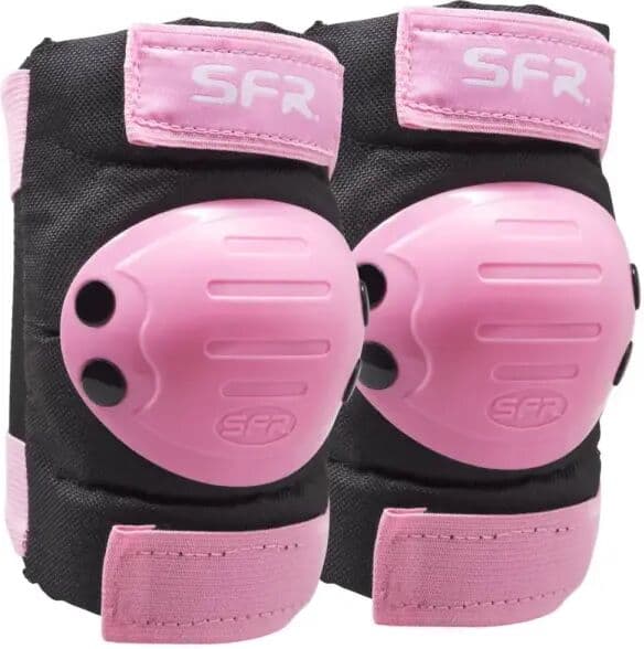 SFR Youth Ramp Skate Pads 3 Stk. (L - Schwarz/Pink)