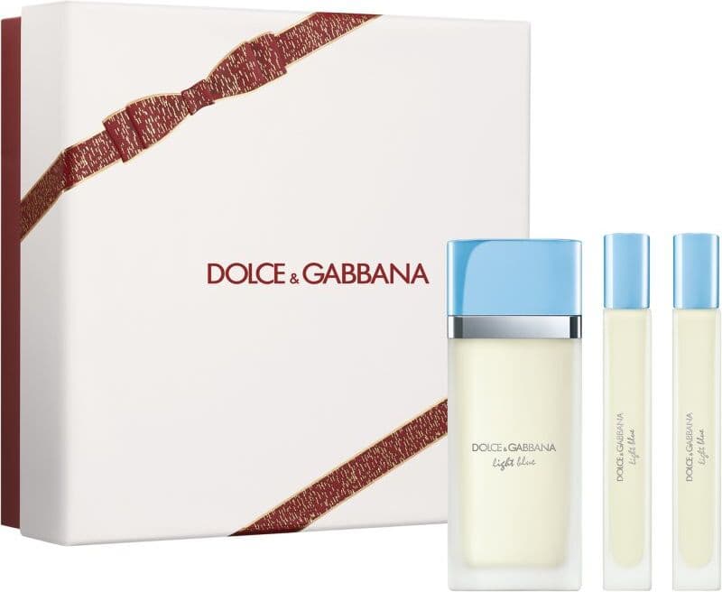 Dolce&Gabbana Light Blue EDT Mini Trio Gift Set σετ δώρου για γυναίκες