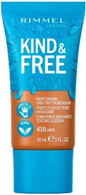 Rimmel London Kind & Free Skin Tint Foundation #410-Latte