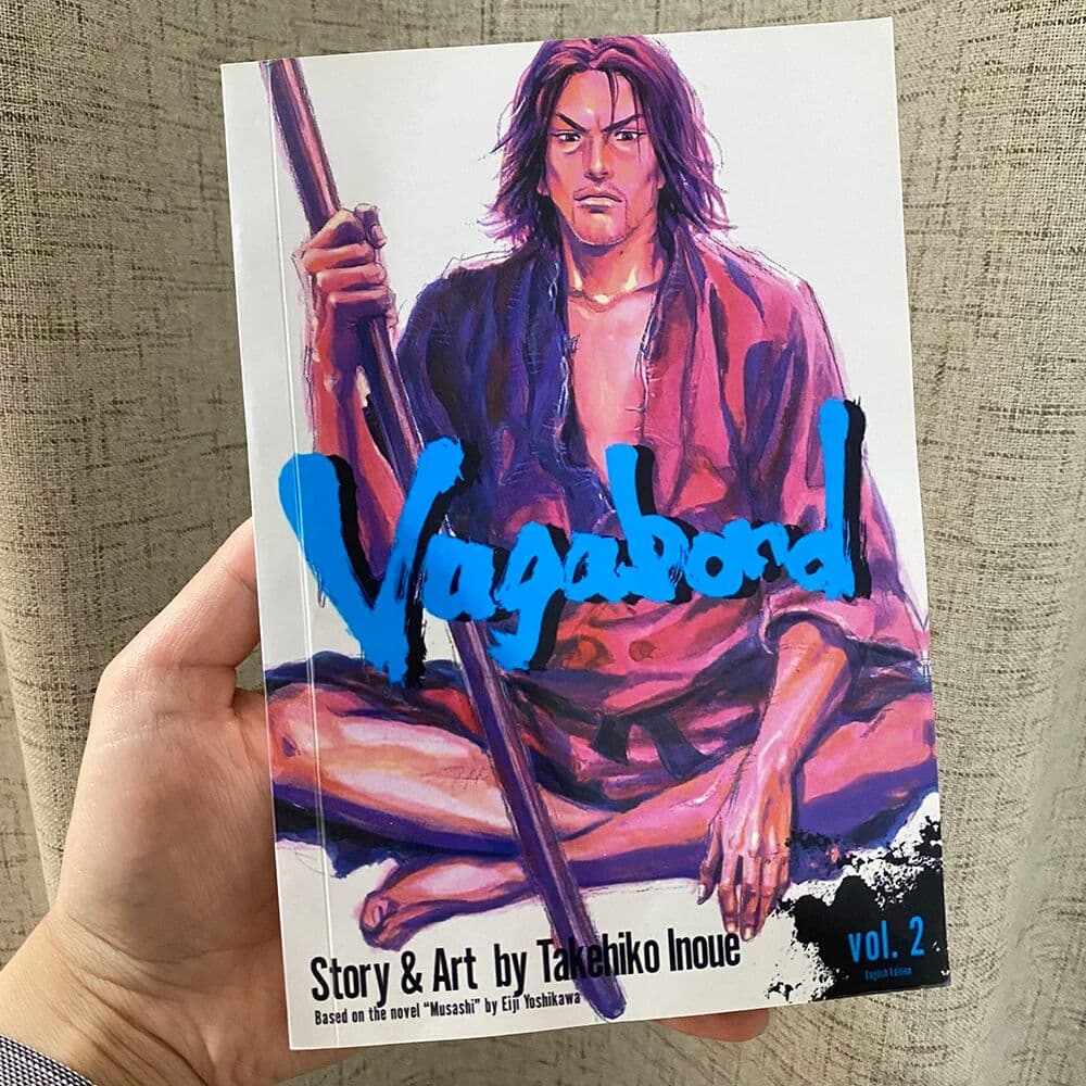 NONE Books Anime Vagabond Volume 2 Miyamoto Musashi Japanese Teen Mystery Romance English Comic Book Manga Book English Version