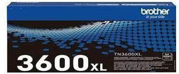 Brother Toner TN3600XL 6K svart