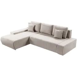 Sofa Iseo mit Schlaffunktion - Beige