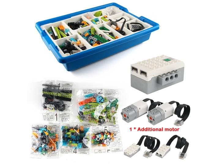 Kit de robotique WeDo 2.0 Core Set RC STEAM en boîte, compatible avec les blocs de construction le.goes 45300 WeDo, jouets éducatifs DIY, cadeaux de Noël