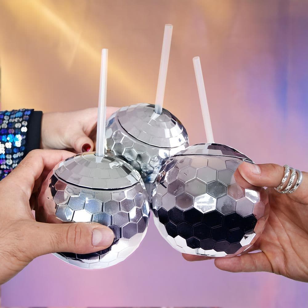 Mikamax - Disco Ball Cups - Set of 3