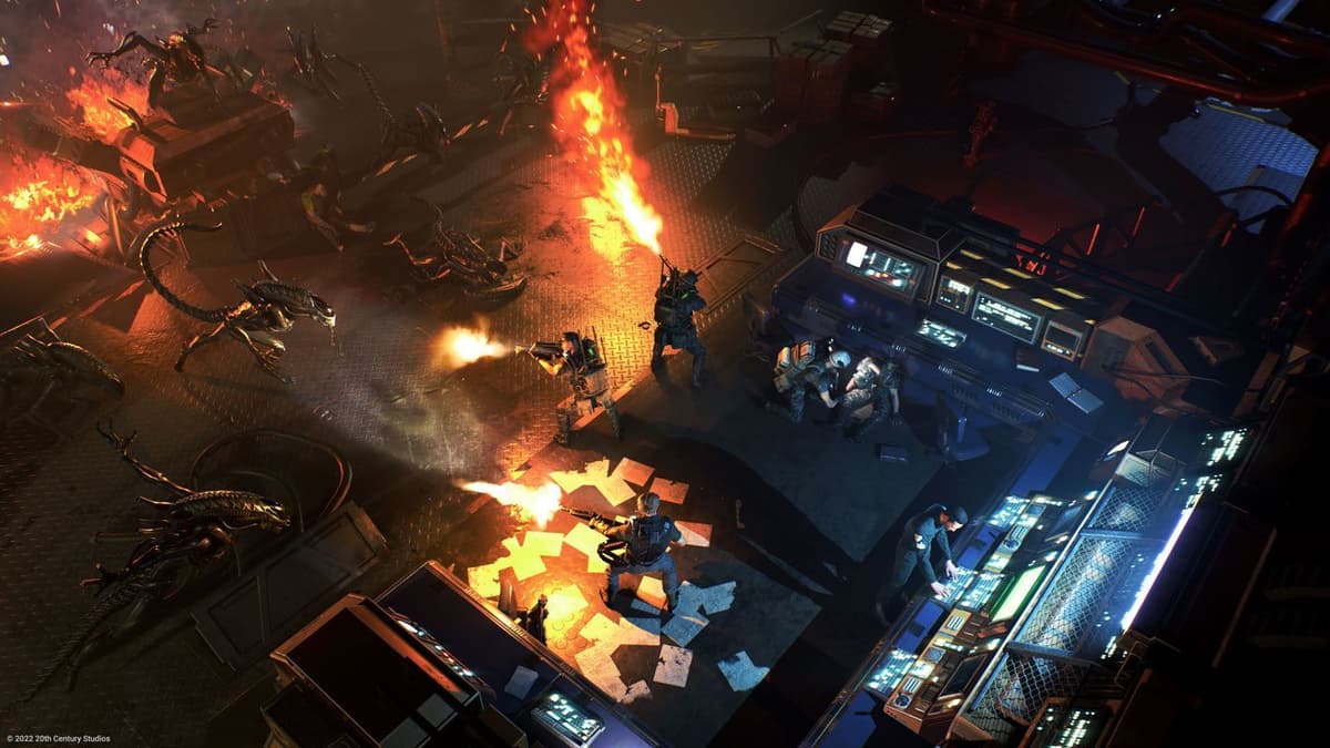Aliens Dark Descent PS4