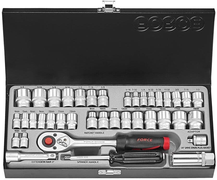 FORCE 3391 Pipenøkkelsett