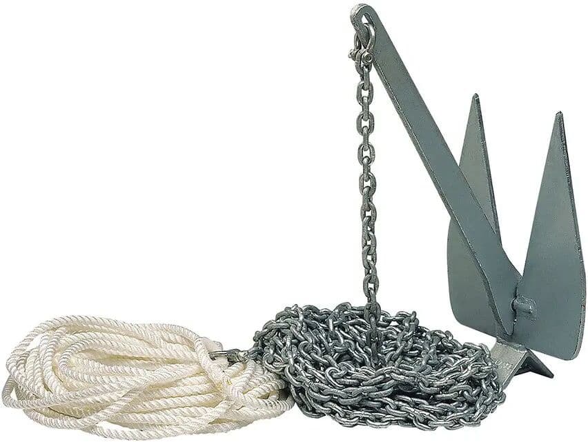 Plastimo Conjunto De Cadenas De Britany 20kg Grey One Size