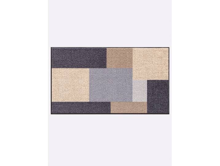 Fussmatte HEINE HOME Gr. 6, grau (taupe, grau), B:70cm H:7mm L:185cm, Polyamid, Teppiche, Fussmatte