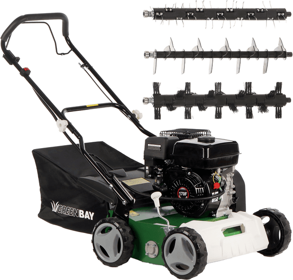 GreenBay PS 700-25 kit brosse - Scarificateur thermique polyvalent - Balayeuse