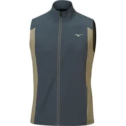 Mizuno Weste Motion Waterrepellent, grau