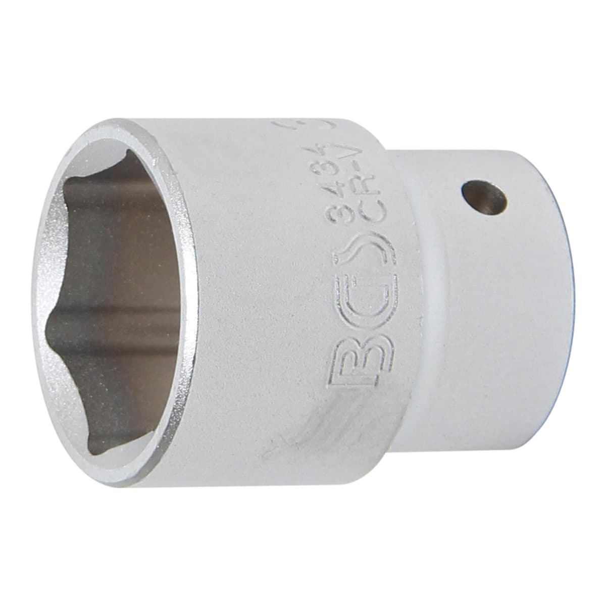 BGS Steckschlüssel-Einsatz Sechskant 3434, Antrieb Innenvierkant 20 mm (3/4"), SW 34 mm ; BGS technic)