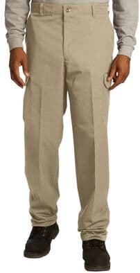 Red Kap PT88 Industrial Cargo Pant in Khaki - 37 Unhemmed size 4030   Cotton/Polyester Blend