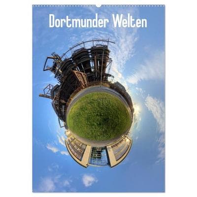 Dortmunder Welten (Wandkalender 2026 DIN A2 hoch), CALVENDO Monatskalender