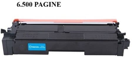 Toner TN-625XXL C Compatibile per Brother DCP-L8630CDW HL-L8430CDW Ciano Pagine 6.500