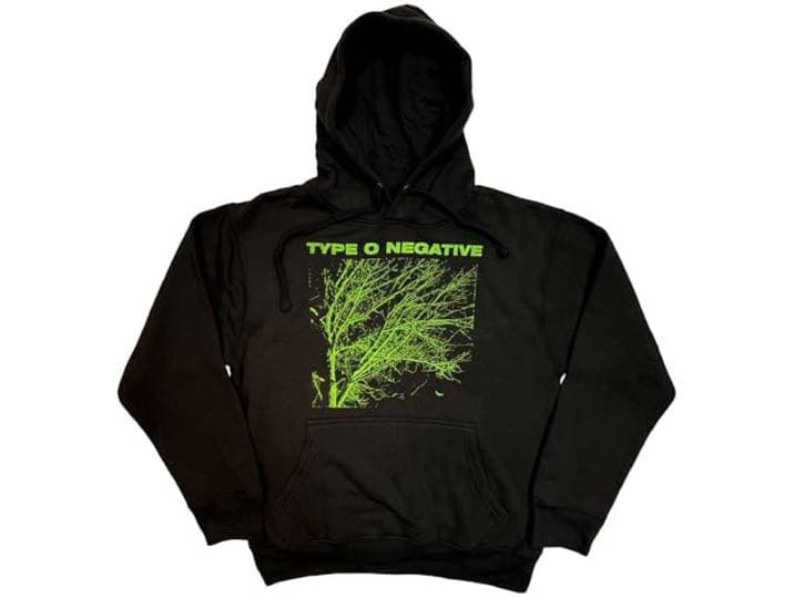 Type O Negative Capuchon Tree Band Logo nieuw Officieel Mannen Zwart Pullover XL
