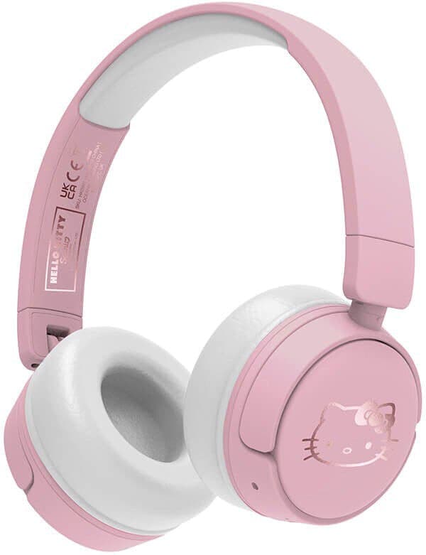 Hello Kitty OTL On-Ear Trådløse Høretelefoner til Børn - Lyserød / Hvid