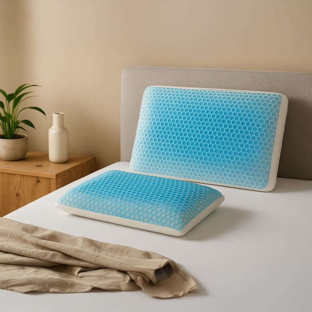 Reca Bedding Traversin à mémoire de forme déhoussable micro perforé 150x40 cm Blanc 150x12x40cm