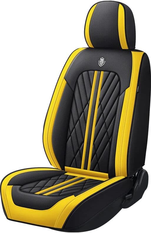 SOGLOTY 1pcs Front Car Seat Cover For Volkswagen VW Polo Sedan Touareg Touran Passat B5 B6 B8 Jetta Golf 7 Tiguan Golf 4 5 6 Accessories