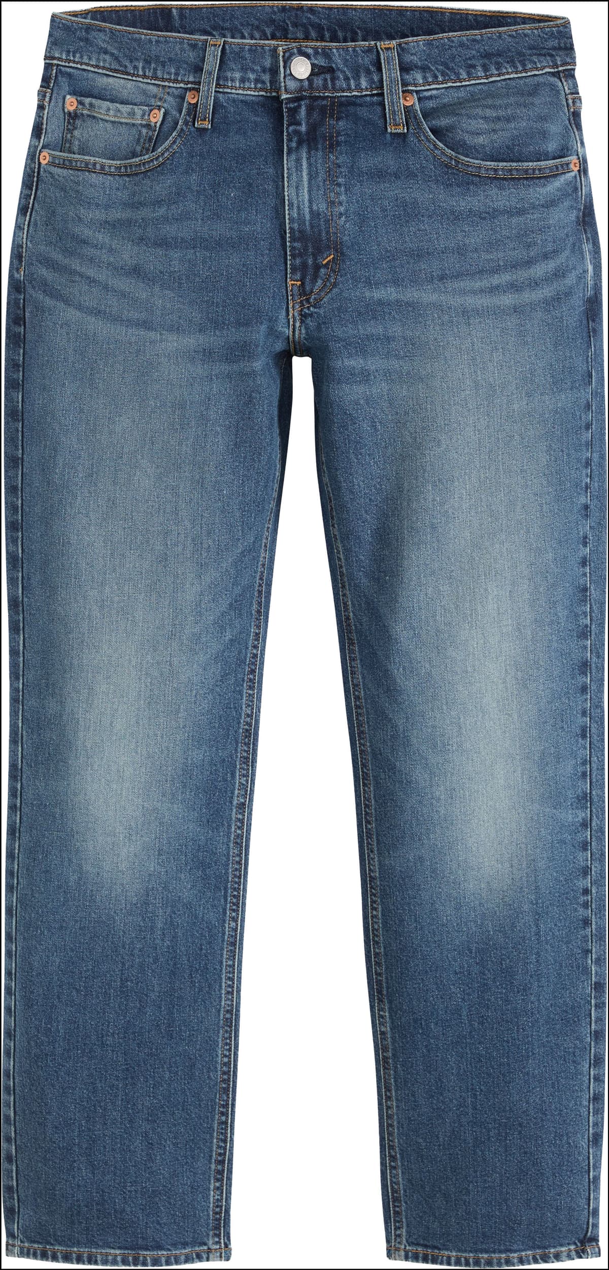Straight-Jeans LEVI'S "JEANS 541", Herren, Gr. 32, Länge 34, blau (just a game adv), Denim/Jeans, Obermaterial: 70% Baumwolle, 28% Lyocell, 2% Elasthan, straight fit knöchellang, Jeans Straight-Jeans, im Five-Pocket Style just a game adv 32, Länge 34