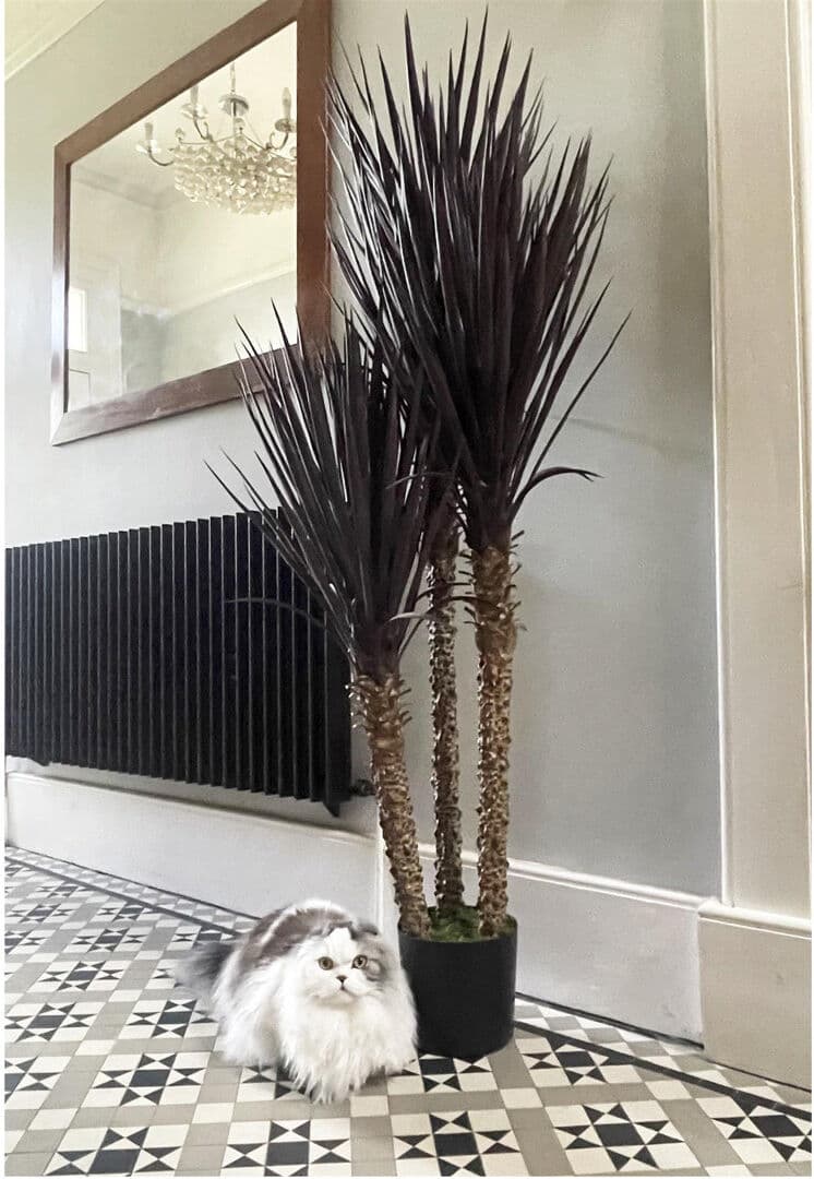 The Seasonal Aisle 155 cm H Faux Ficus and Foliage Plant in Plastic Pot Liner Brown 155cm H X 60cm W X 60cm D