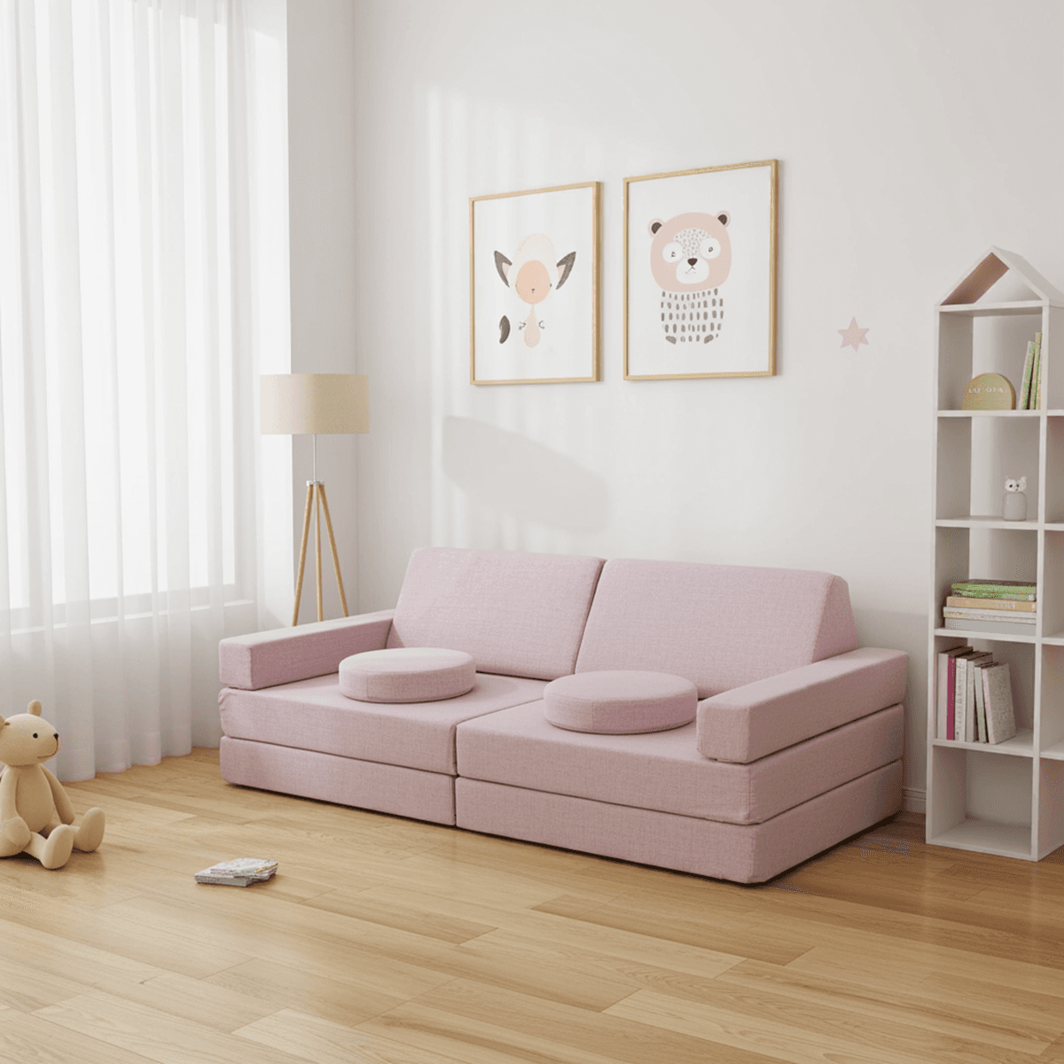 Sagababy Soft Play Lekesofa, Rosenkvarts