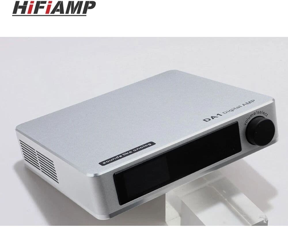 TZT HiFiAMP DA1 Analog HiFi Pure Digital Power Amplifier Blutooth5.4 Subwoofer