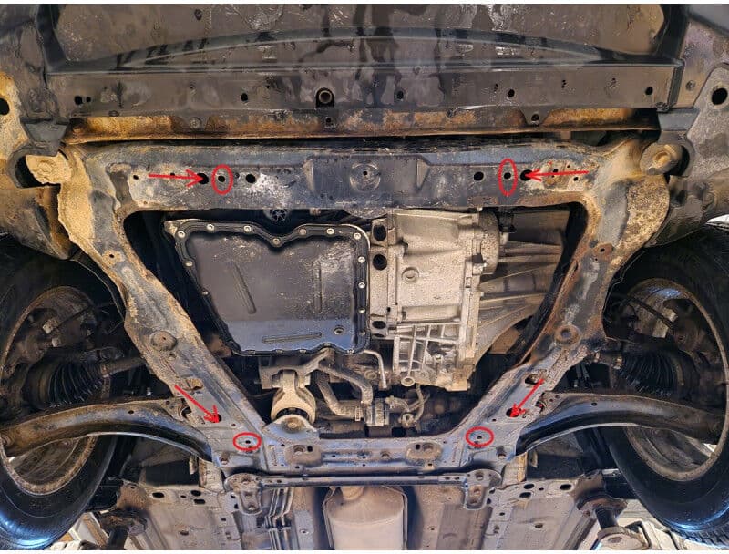 Scut Motor, Scut Protection Model 2, Renault Koleos 2007 - 2016