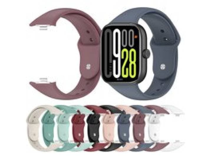 Sport siliconen bandje voor Xiaomi Mi Band 8/9/10 Pro bandje vervangbare armband polsband voor Redmi Watch 4 5 6 smartwatch