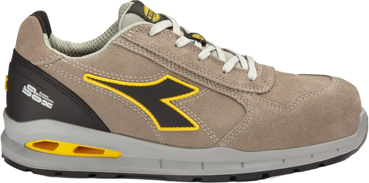 Diadora SCARPA ANTINFORTUNISTICA 45  RUN NET AIRBOX BASSA CLASSE S3S FO SR ESD GRIGIA