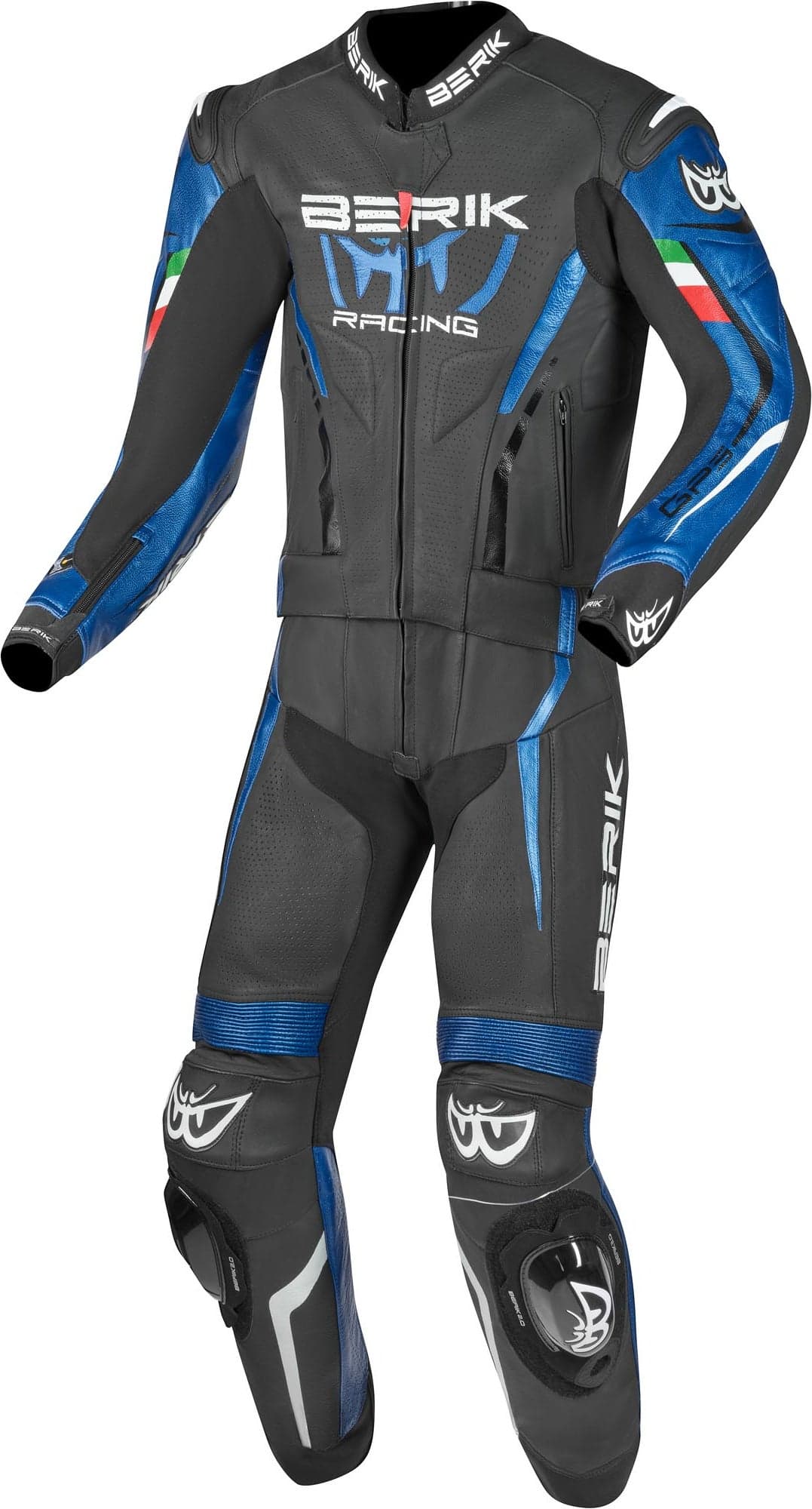 Berik Finthal 2-Teiler Motorrad Lederkombi LS2-251318B-BK-124-56