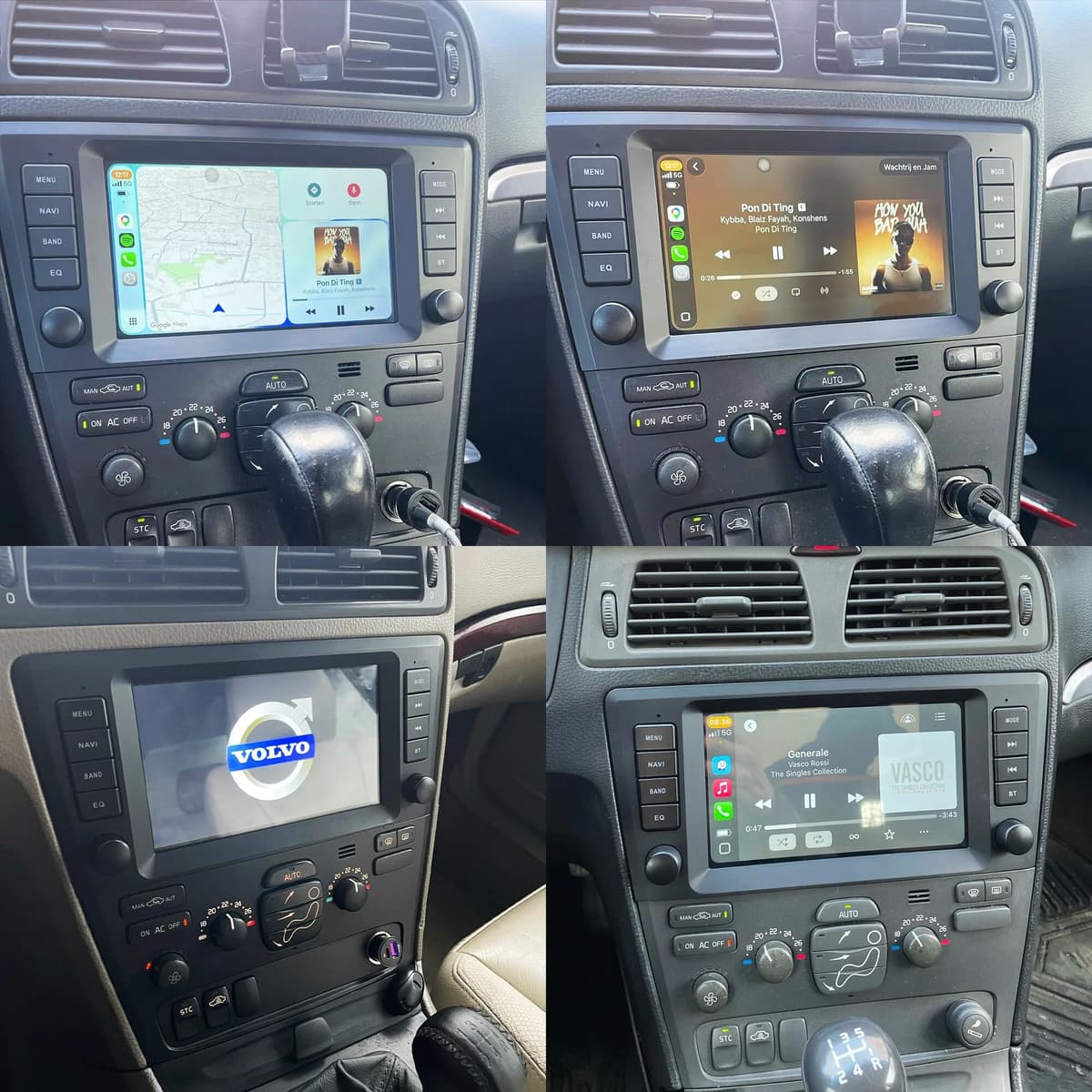 CHSTEK Android 14 For Volvo XC70 V70 V40 Carplay S60 S40 2000-2004 OEM Car Radio Multimedia Player GPS Navi WIFI 4G FM Head Unit